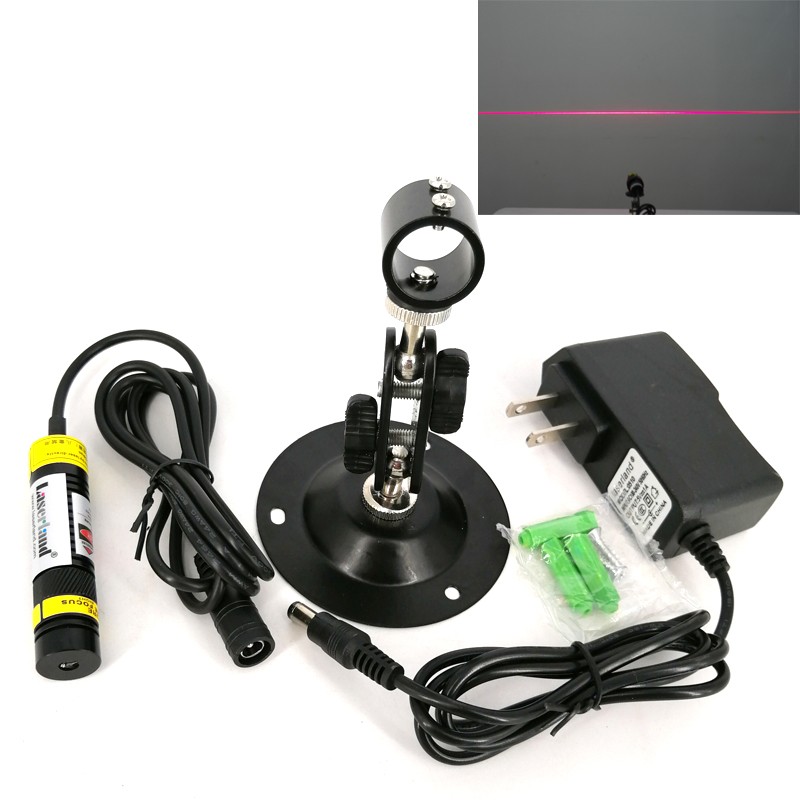 16*68 мм 650nm 50mW 100mW 200mW красная линия лазерный модуль фокусируемый