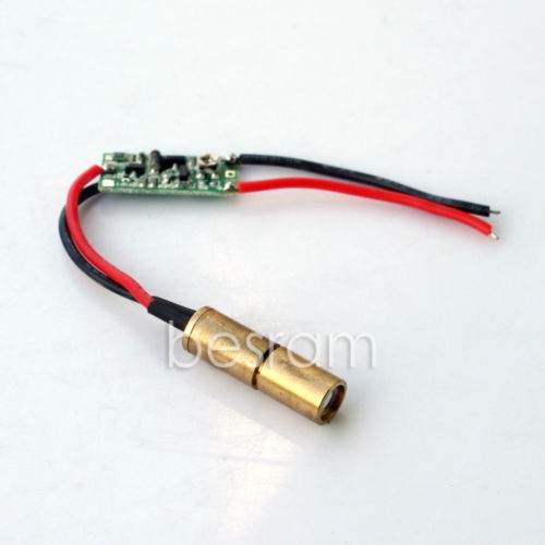 6,5 мм 5mW-10mW 532nm зеленый лазерный модуль DOT