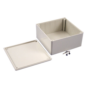 1591USGY (КОРОБКА ПЛАСТИКОВАЯ СЕРАЯ 4.72'L X 4.72'W)