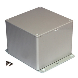 1591VF2SGY (КОРОБКА ПЛАСТИКОВАЯ СЕРАЯ 4.7'L X 4.72'W)