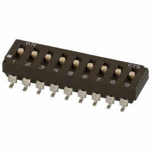219-9ЛПСТР (ПЕРЕКЛЮЧАТЕЛЬ SLIDE DIP SPST 100MA 20V)