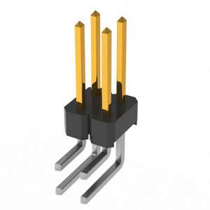 2304-5221-ТБ (ЗАГОЛОВОК ДЛЯ ШТЫРЬКОВОЙ ПОЛОСЫ 4-КОНТАКТНЫЙ ПРАВЫЙ УГОЛ)