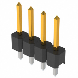 2304-6111-ТГ (CONN HEADER 4POS STR .230' GOLD)