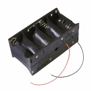 BH48DW (ДЕРЖАТЕЛЬ 8 D CELL W/6' ПРОВОДОВ)