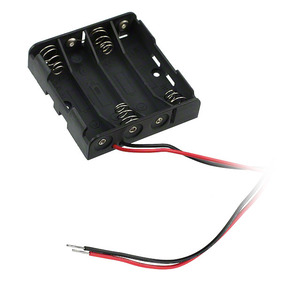 BH4AAAW (ДЕРЖАТЕЛЬ BATT 4-AAA CELLS WIRE LDS)