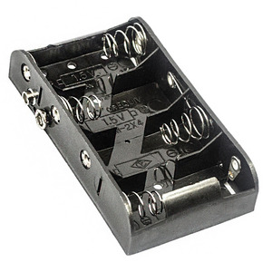 BH4CSF (ДЕРЖАТЕЛЬ 4 C CELL W/9V SNAP FAST)