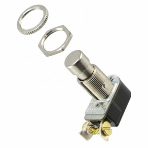 110-СП (ВЫКЛЮЧАТЕЛЬ КНОПОЧНЫЙ SPST 6А 125В)