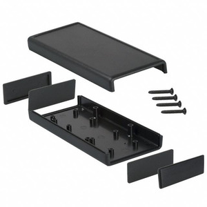 1593XBK (КОРОБКА АБС ЧЕРНАЯ 5.52'L X 2.61'W)