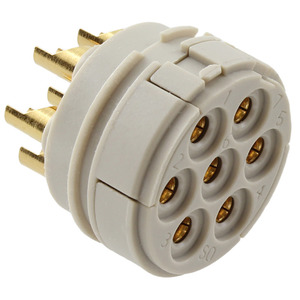 1594558 (CONN FMALE INSERT 7POS SLDR CUP)