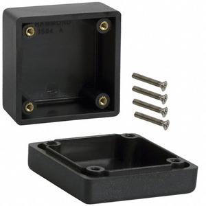 1594 крик (КОРОБКА АБС ЧЕРНАЯ 2.21'L X 2.21'W)