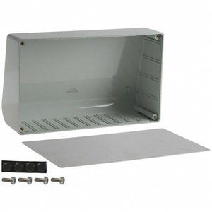 1595ЕГГ (BOX ABS СЕРЫЙ 8.47'L X 5.12'W)