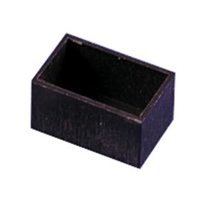 1596B110 (КОРОБКА АБС ЧЕРНАЯ 0,85'L X 0,55'W)