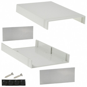 1598JSGY (BOX ABS СЕРЫЙ 11.03'L X 7.85'W)