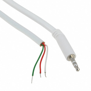 10-00333 (CBL ASSY 2.5MM SLIM STEREO WHT)
