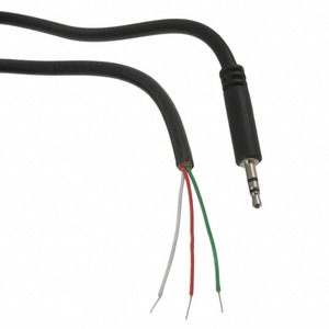 10-00342 (CBL ASSY 2,5MM SLIM STEREO BLK)