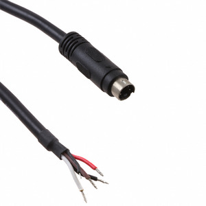 10-00420 (CBL ASSY MINI DIN MALE 6' 4POS)