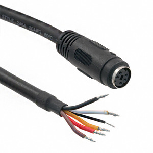 10-00428 (CBL ASSY MINI DIN FEMALE 6' 5POS)