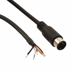 10-00435 (CBL ASSY DIN MALE 6' SHLD 5POS)