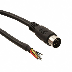 10-00437 (CBL ASSY DIN MALE 6' SHLD 7POS)