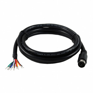 10-00438 (CBL ASSY DIN MALE 6' SHLD 8POS)