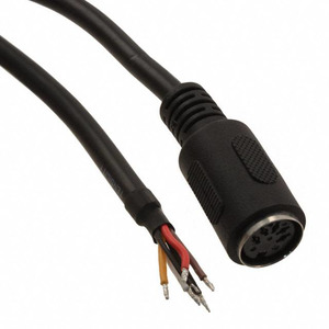 10-00442 (CBL ASSY DIN FEMALE 6' SHLD 5POS)