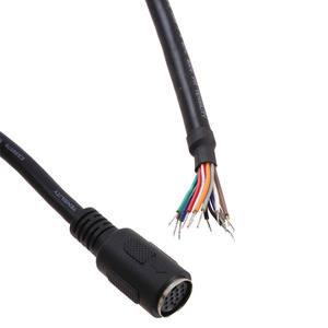 10-00446 (CBL ASSY DIN FMALE 6' SHLD 13POS)