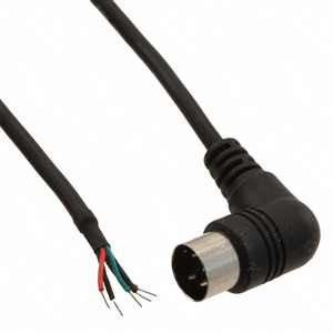 10-00526 (CBL ASSY DIN MALE 6' R/A 4POS)