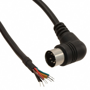 10-00529 (CBL ASSY DIN MALE 6' R/A 7POS)