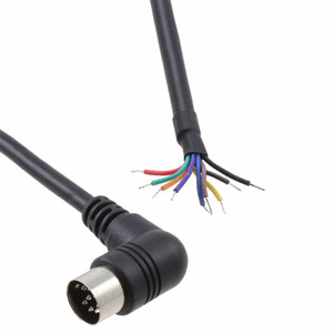 10-00530 (CBL ASSY DIN MALE 6' R/A 8POS)