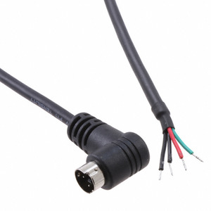 10-00539 (CBL ASSY MINI DIN MALE R/A 3POS)