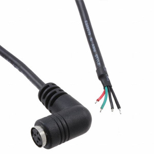 10-00546 (CBL ASSY MINI DIN FMALE R/A 3POS)