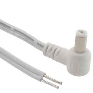 10-01244 (CBL M R/A 2.1MM 6' 18AWG WHT)