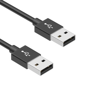 10-02327 (CBL USB A PLUG-A PLUG 2M ЧЕРНЫЙ)
