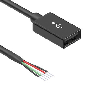 10-02336 (CBL USB A RCPT 1M ЧЕР)