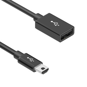 10-02338 (CBL USB A RCPT-MNI A ВИЛКА 1M ЧЕР)