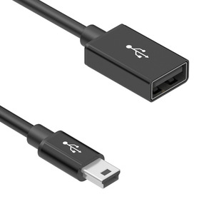 10-02340 (CBL USB A RCPT-MNI B PLUG 1M ЧЕР)