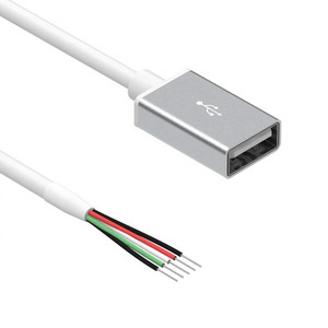 10-02354 (CBL USB A RCPT 1M БЕЛЫЙ)