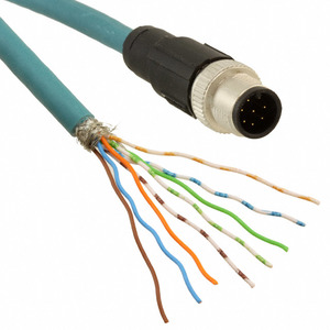 1406121 (NTWRK CBL 8POS 2M M12-OPN CDE A)