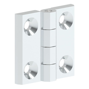 299113 (ПЕТЛЯ ДЛЯ ПОЛОТНА 40X40 ZAMAK CHROME FI)