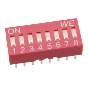 418117170912 (ПЕРЕКЛЮЧАТЕЛЬ SLIDE DIP SPST 25MA 24V)