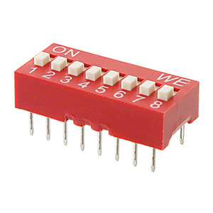418117270908 (ПЕРЕКЛЮЧАТЕЛЬ SLIDE DIP SPST 25MA 24V)