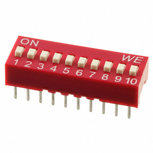 418117270910 (ПЕРЕКЛЮЧАТЕЛЬ SLIDE DIP SPST 25MA 24V)