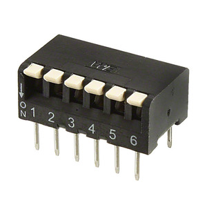 418317170906 (ПЕРЕКЛЮЧАТЕЛЬ PIANO DIP SPST 25MA 24V)