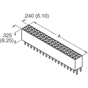 66953-028ЛФ (СОЕДИНЕНИЕ RCPT 56POS .100 DL STR PCB)