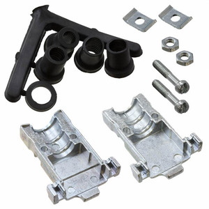 980-2000-345 (ЗАДНЯЯ ОБОЛОЧКА EMI DB9 ЛИТОЙ ЦИНК)