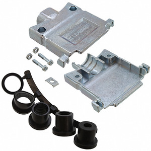 980-2000-347 (ЗАДНЯЯ ОБОЛОЧКА EMI DB25 ЛИТОЙ ЦИНК)