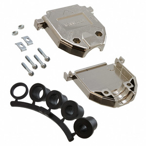 980-2000-352 (ЗАДНЯЯ ОБОЛОЧКА DB25 МЕТАЛЛИЗИРОВАННЫЙ ПЛАСТИК)