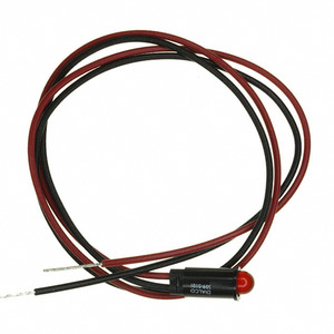 5595101007Ф (ПАНЕЛЬ ДЛЯ СВЕТОДИОДОВ 5MM 3V КРАСНАЯ)