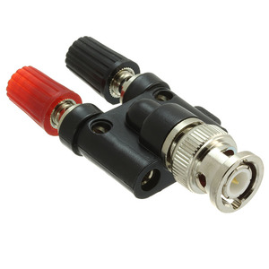 CT2410 (АДАПТЕР BNC(M) - 4MM BPOST, ЧЕРНЫЙ)