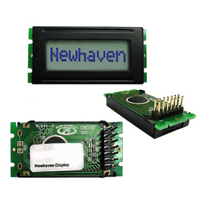 NHD-0108BZ-RN-GBW (LCD MOD CHAR 1X8 NO REFL)